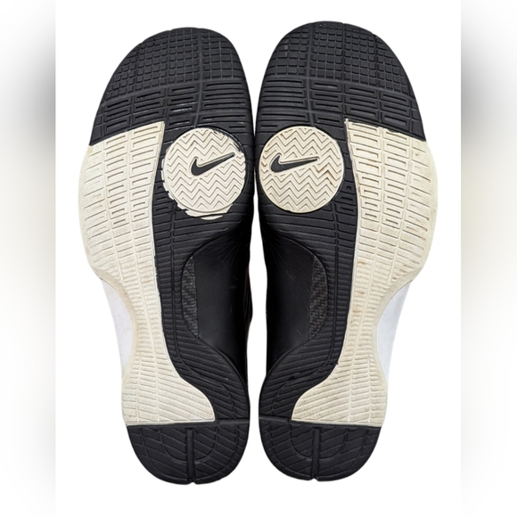 Nike '08 Hyperdunks Men's Size 18 Black/White Suede Mesh Athletic High-Tops - Picture 3 of 16